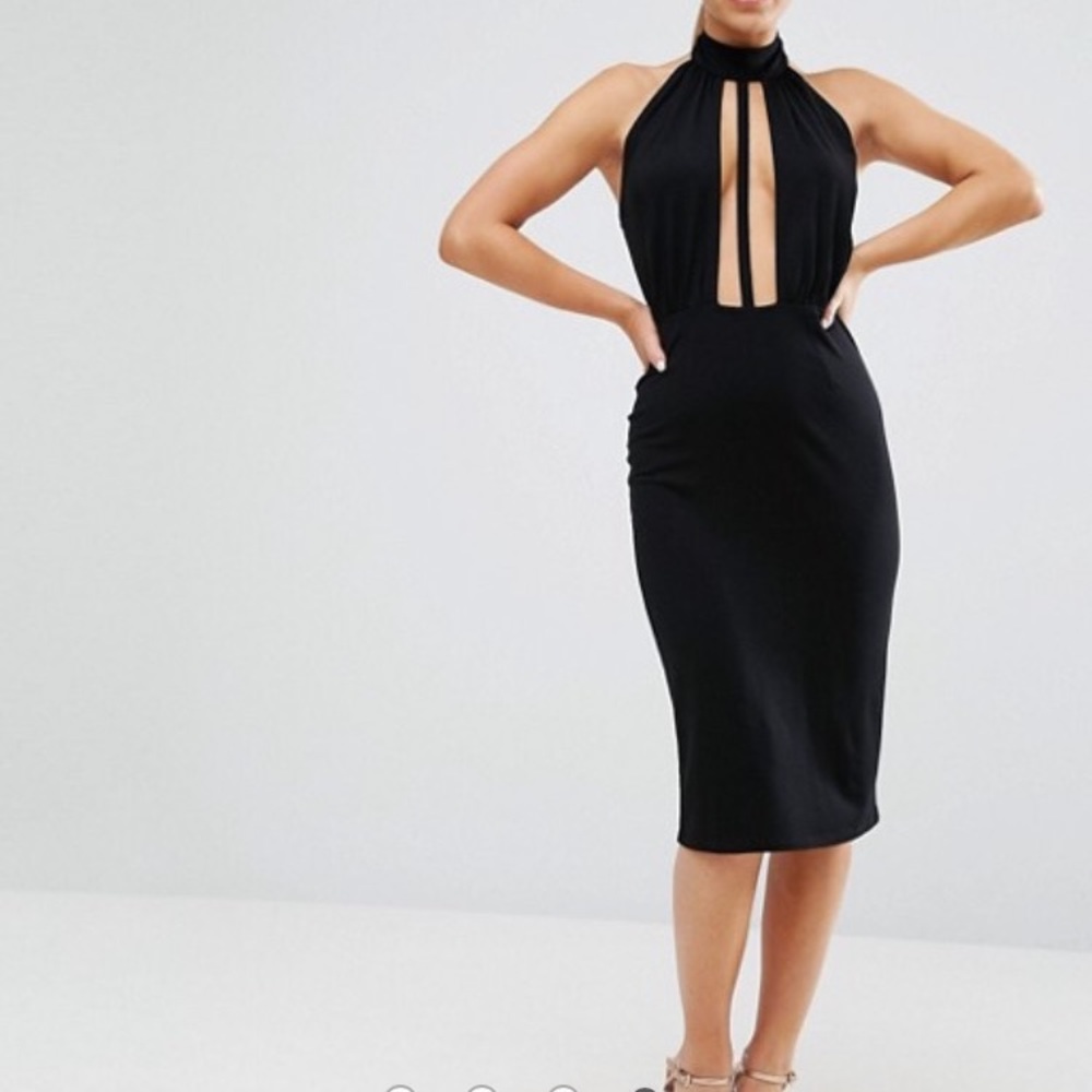 NWT ASOS petite midi dress